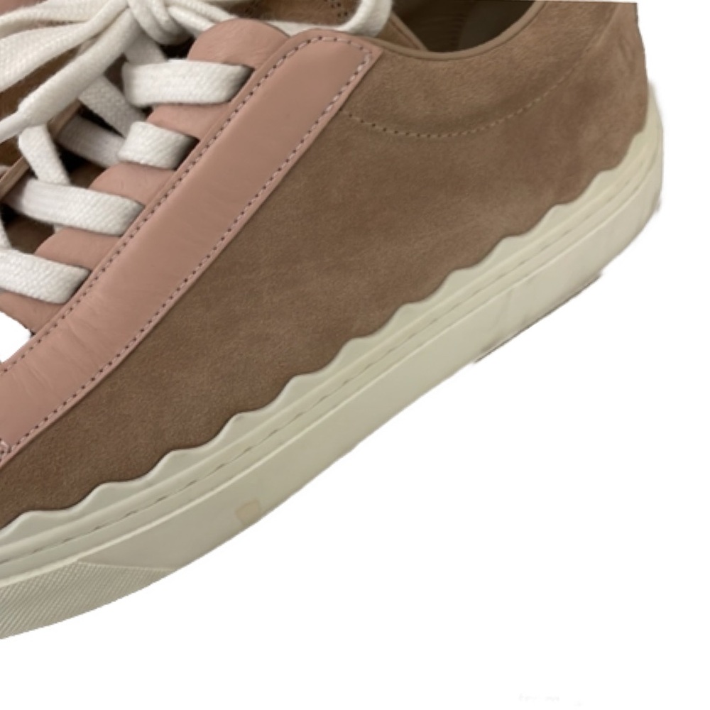 Chloe Lauren Platform Suede Sneakers - Picture 5 of 5